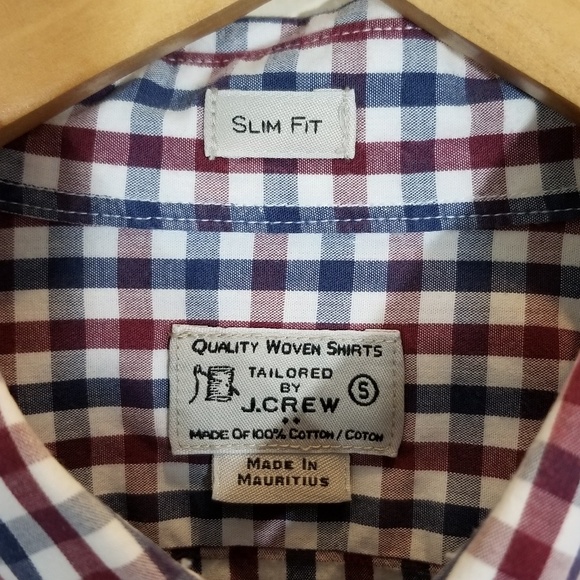 J. Crew Slim Fit Log Sleeve Button Down Oxford - Picture 5 of 8